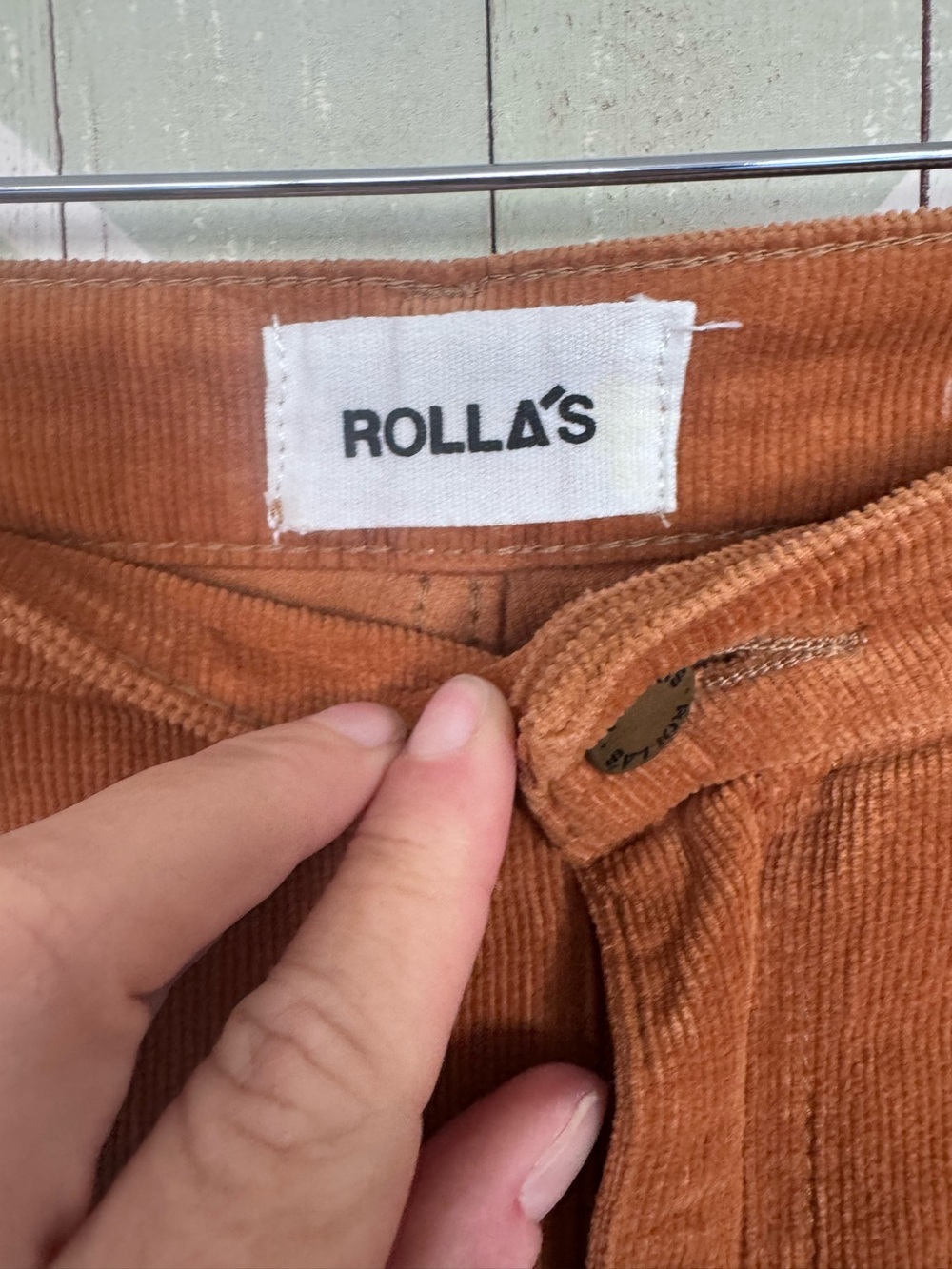 Rollas east coast flare corduroy pants size 27 - Picture 8 of 10